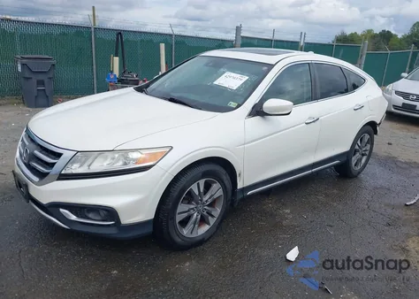 2014 Honda Crosstour Ex-L V6 из США, поврежденный, VIN 5J6TF1H58EL000121